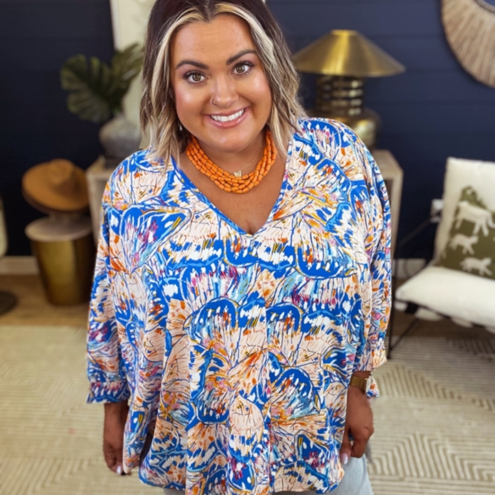 Butterfly 🦋 Jodifl size large blouse